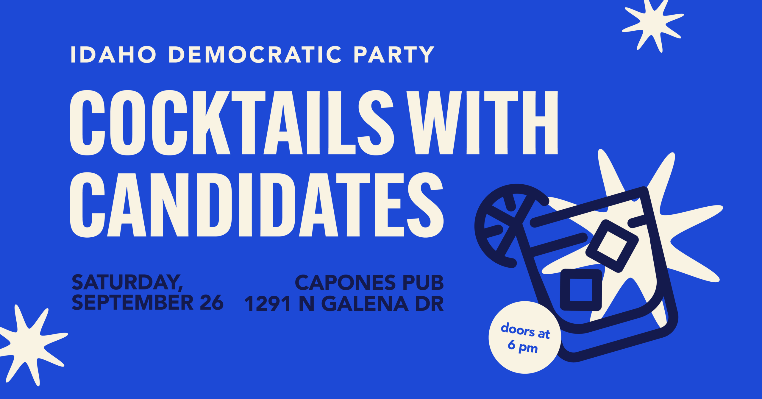 CDA Cocktails with Candidate